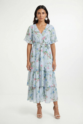 Wallis blue maxi - blue, womens