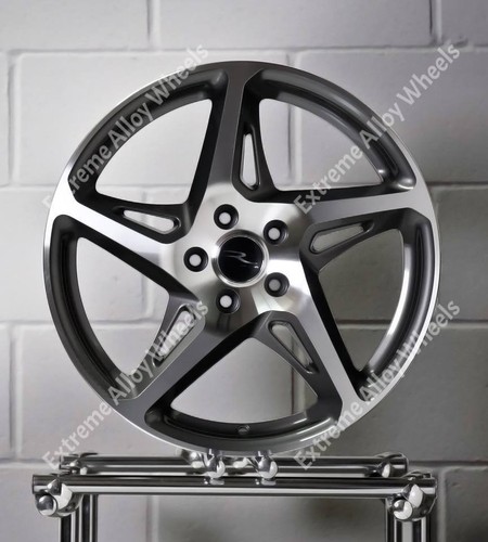 Grey alloy wheels - grey, fits