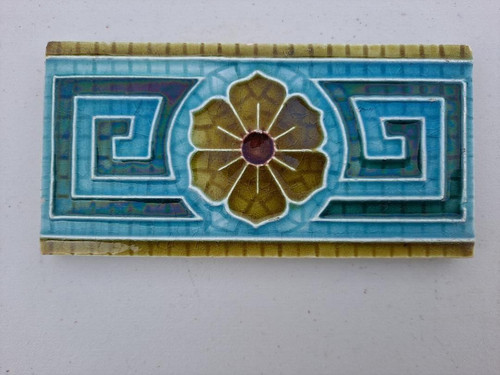 Fireplace spacer tile - ,