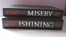 Folio Society Book : Stephen King : The Shining (2024) : Misery (2021) : New