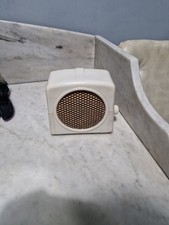 Vintage White Bakelite Speaker