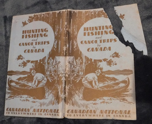 Hunting fishing and canoe - and,