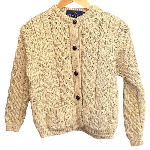 Vintage tivoli aran cardigan - vintage,