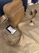 BOSS leather crossbody bag