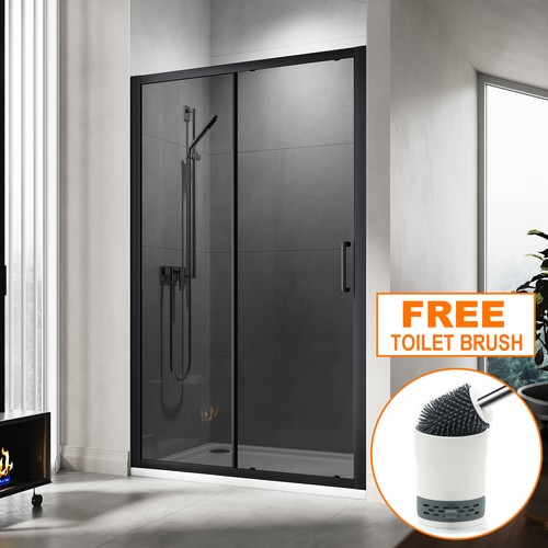 Black shower enclosure - shower,