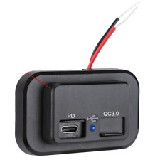 2 USB Car Charger Socket Adapter QC 3.0 Fast Charging Car Accessories Dustproof