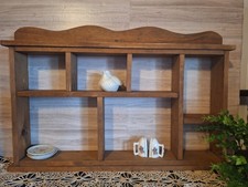 Vntg. Wooden Display / Cubby Wall Shelf, Cottage core. Farmhouse decor,Wall...