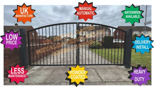 Driveway gates double - /double, gate