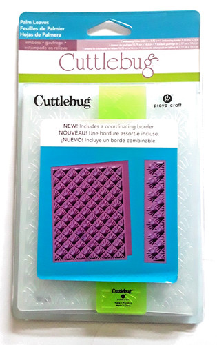 Cuttlebug palm leaves - leaves', or
