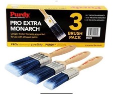 Purdy Pro-Extra Monarch Paint Brush Set 1",1.5",2" PEX1