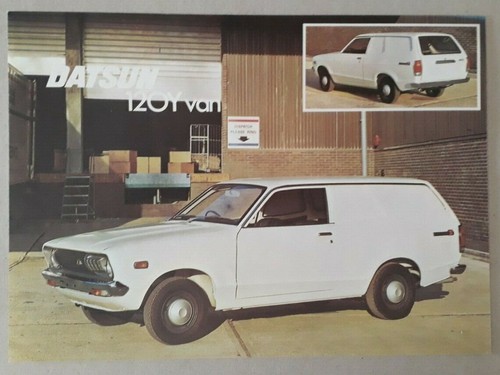 Datsun sunny 120y - 120y, leaflet