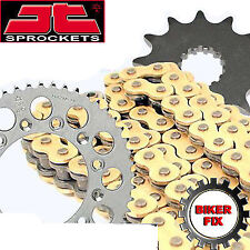 GOLD X-Ring Chain and Sprocket Set Kit Fits HONDA CBR929 RR Fire Blade 2000-2001