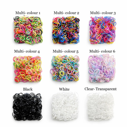 Mini hair elastics rubber - hair,