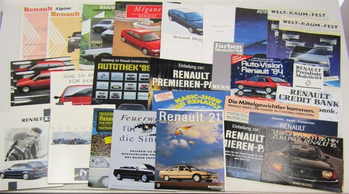 Brochures renault auto espace - auto,