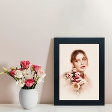 Photo Frames Black Photo Frame Oak Picture Frame White Poster Frame Gift Collage