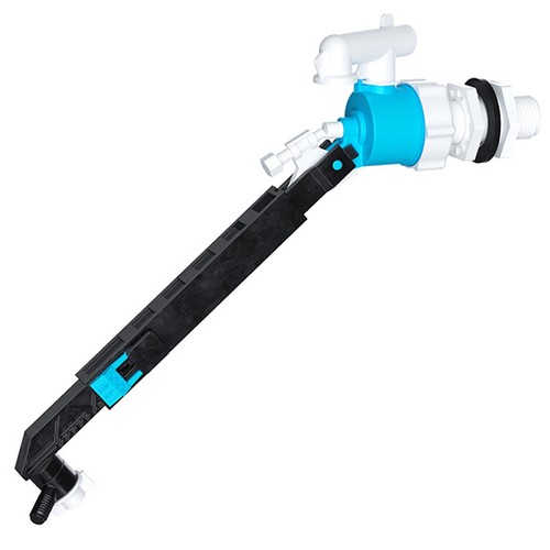 Side entry ball valve toilet - side,