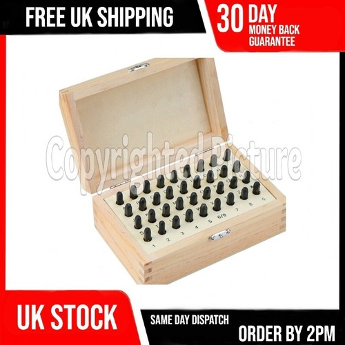 36pc 5mm metal letter number - metal, &