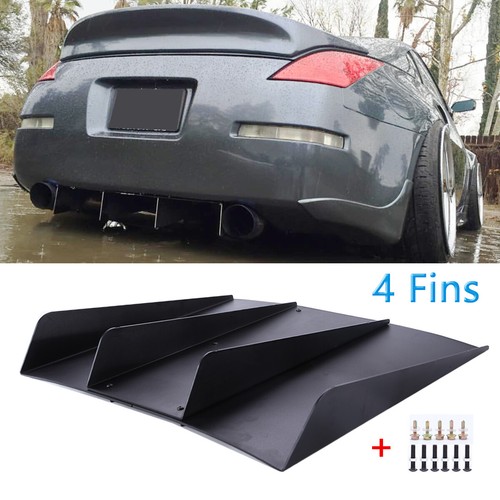 Matte rear splitter - rear, diffuser