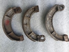 Trials Bike Bultaco 198, 199 Brake Shoes (THREE) 2 Front and 1 rear