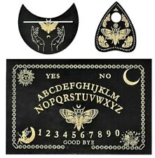 ouija board wooden spirit board 12" paranormal investigation, ghost board