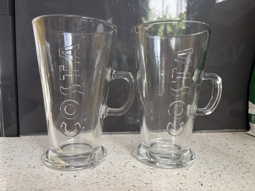 Costa coffee tall glasses - costa,