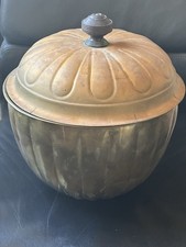 Large Antique Brass Coal