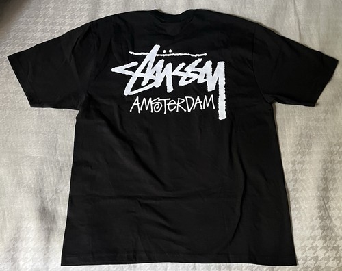 Stussy amsterdam black cotton - amsterdam,