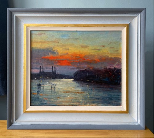 Battersea the thames at - the,