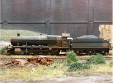 OO gauge weathered locomotive