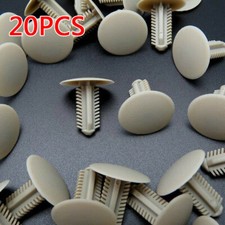 20 Pcs Roof Headliner Clip Rivet Trim Panel Retainer Nylon Fastener For Toyota