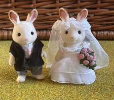 Sylvanian Families Royal Celebration Wedding Set Bride & Groom William Catherine