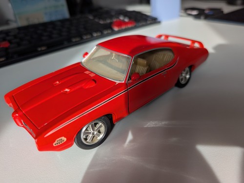 Scale pontiac gto 1969 - 1:24,