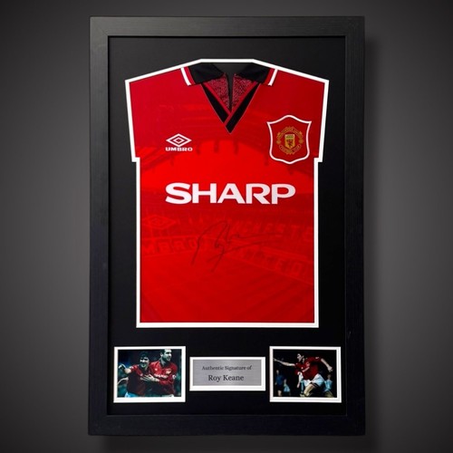 Framed roy keane - framed, manchester