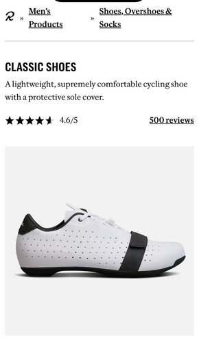 Rapha classic shoes - classic, 8.5