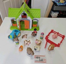 ELC Happyland Farm Barn Play Set With Sound. Tractor, Figures & Animals Bundle.