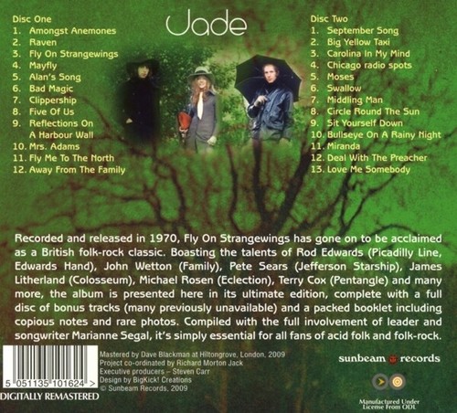Jade fly strange wings - -,