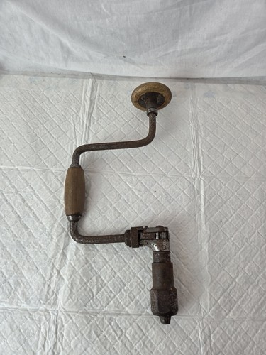 Vintage hand crank brace drill - vintage,