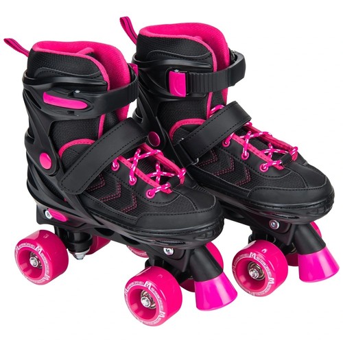 Pink black roller skates - roller,