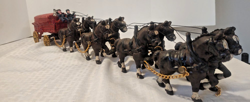 Vintage cast iron clydesdale - vintage,