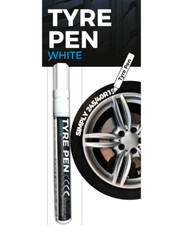 White Wall Car Van SUV Motorbike Rubber Wheel Tyre Dressing Lettering Paint Pen