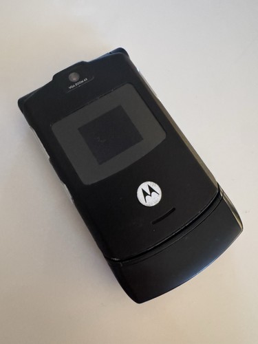 Motorola razr black working - motorola, v3