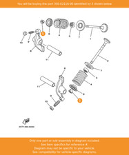 YAMAHA Lock, Valve Spring