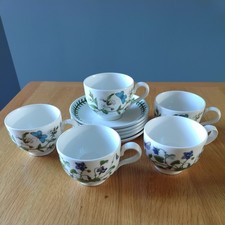 5 X Portmeirion Cups And
