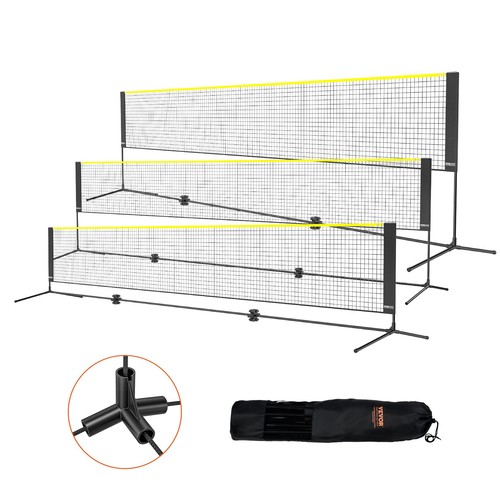 Vevor 17ft badminton net set - vevor,