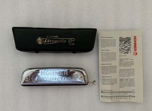 Hohner chrometta harmonica - chrometta,
