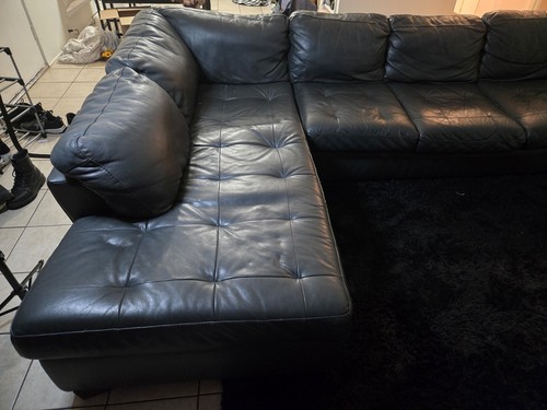 Natuzzi italian leather - leather, 3