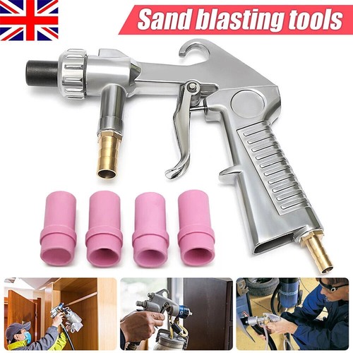 Sand blaster gun - gun, grit