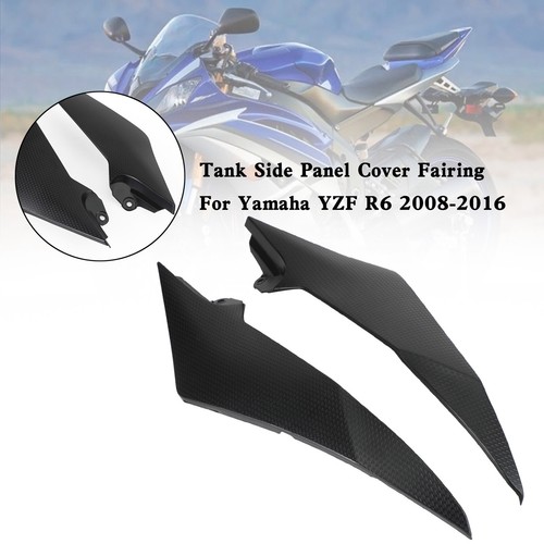 Gas tank side trim cover - side,