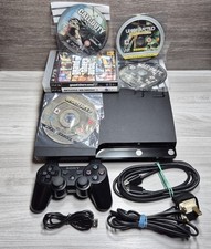 Sony PlayStation PS3 Slim 120GB Console Ultimate Bundle | Wireless Controller 3