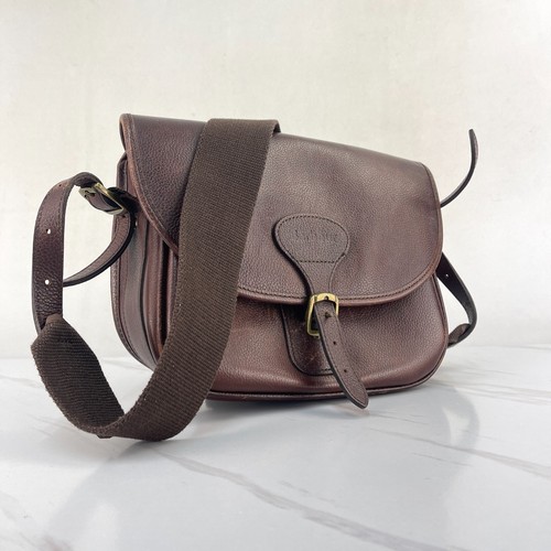 Barbour leather cartridge bag - barbour,